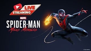 🔴LIVE  SpiderMan Miles Morales Gameplay  Swinging Through NYC in RealTime spiderman gaming [upl. by Liahus]