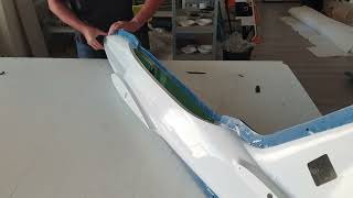 Scuderia sportjet  fuselage open from mould [upl. by Oidale]