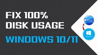 NEW Fix  100 Disk Usage Windows 1011 2024 UPDATED [upl. by Parthena]