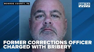 Former corrections officer charged with bribery [upl. by Demy]