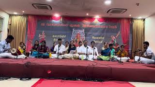 Nivan Chellam singing Thillaivazh Anthanar for Navarathri [upl. by Pilihp]