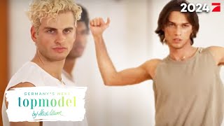 Vom Laufsteg auf die Bühne Die Models lernen neue DanceMoves  GNTM 2024 ProSieben [upl. by Essex]