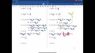 MAT 1275CO L26 Properties of Logarithm [upl. by Nawotna]