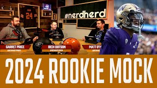 Way Too Early 2024 Rookie Mock Draft SFTEP  Round 1 [upl. by Paolina]