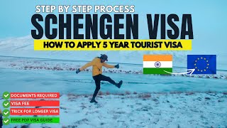 HOW TO APPLY FOR SCHENGEN VISA FROM INDIA  Schengen visa for Indians  Europe Visa for Indian [upl. by Romain192]