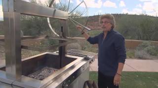 Steven Raichlen Roasts a 22lb Prime Rib on the Kalamazoo Gaucho Grill [upl. by Airpal]