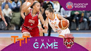 TTT Riga v Roche Vendee Basket  Full Basketball Game  EuroCup Women 202324 [upl. by Mendie]