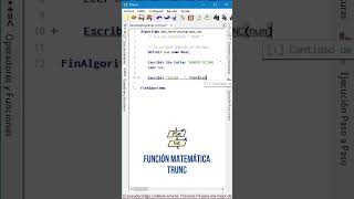 🟡 Como usar TRUNC en PSeInt ✅ 4 FORMAS de APLICAR LO 👉  FUNCIÓN MATEMÁTICA  😀 [upl. by Nalim]