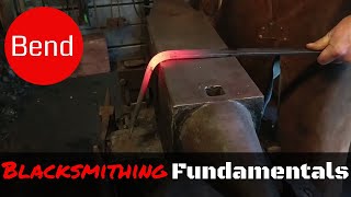 How to Bend Metal  The Blacksmithing Fundamentals You Need to Know [upl. by Ynelram328]