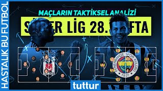 Süper Lig 28 Hafta Beşiktaş ve Fenerbahçe Taktiksel Analiz [upl. by Landing650]