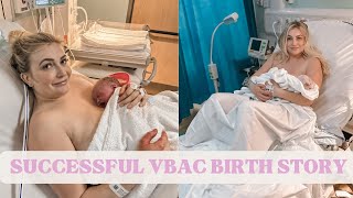 My VBAC Birth Story  Positive Labour amp Delivery  TOLAC Birth  Successful VBAC UK [upl. by Wenz]