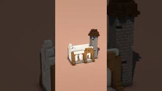 How to Build a Diorite Medieval House in Minecraft [upl. by Tien766]