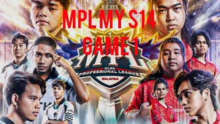 GAME 1 SRG vs TEAM VAMOS MPL MY S14 GRANDFINALS [upl. by Eserahs]