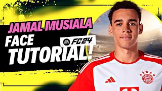 EA FC24 How to create JAMAL MUSIALA [upl. by Maurreen672]