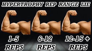 Is the Hypertrophy Rep Range a LIE  Can You Build Muscle in ALL Reps Ranges [upl. by Arquit]