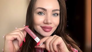 Обзор на помаду 180 MAYBELLINE STAY MATTE INK 180 makeup maybelline [upl. by Novah]