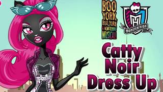 Monster High Boo York Boo York City Schemes Catty Noir Dress Up Game [upl. by Naillij232]