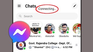 How to fix Connecting Problem In Facebook Messenger  Messenger Problem Solve [upl. by Isied]