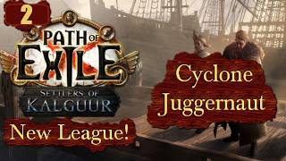 The City Expands Ep 2  Cyclone Juggernaut  Path of Exile PoE Pre 325 [upl. by Aztiley]