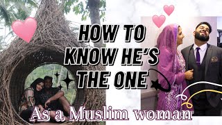 How to know hes the ONE 💕 Muslim Perspective  your answers 💖 The Blushing Giraffe [upl. by Angelle873]