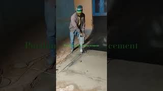 Portland pozzolans cement slab structure cuttingsand ppc concrete acc cement [upl. by Eulaliah434]