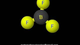 Molécula de trifluoruro de boro [upl. by Osgood]