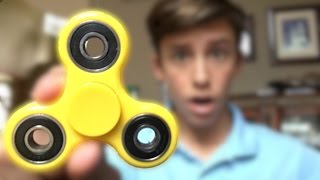 Top 8 Easy Fidget Spinner Tricks for Beginners Hand Spinners [upl. by Kellene]