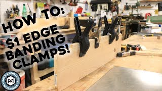 1 Edge Banding Clamps  How To [upl. by Vihs]