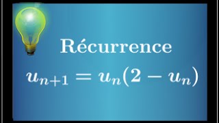 Terminale S Raisonnement par récurrence exercice 8 suite démontrer que 0≤un≤1 [upl. by Jamison]