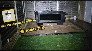 ARMYTEK ELF C2 LED HEAD TORCH REVIEW [upl. by Ierna935]