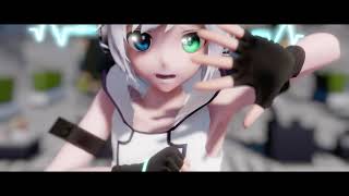 Karakuri Pierrot からくりピエロ  Utatane Piko  VOCALOID5 amp MMD  VSQx [upl. by Gresham]