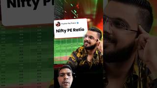 Nifty PE Ratio shorts trading stockmarket stocktrading business motivation nifty [upl. by Eiliak]