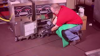 Henny Penny Evolution Elite Open Fryer Clean Out Procedure [upl. by Morten]