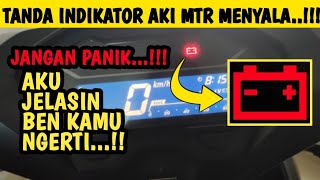 TANDA INDIKATOR AKI VARIO 125 150 MENYALA MERAH TERUS Riset Di Lapangan [upl. by Elyrpa]