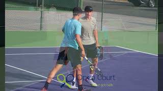 Arseneault twins at Indian Wells [upl. by Fakieh]