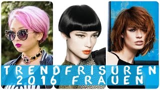 Trendfrisuren 2016 frauen [upl. by Gustave]