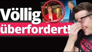 Wahldesaster für SPD Saskia Esken im Schock [upl. by Knowland960]