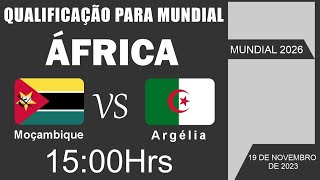 Moçambique vs Argelia em directo qualificação para mundial [upl. by Legge]