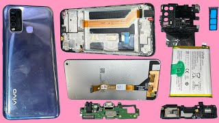 Vivo y50 disassembly  vivo y50 teardown  back panel open [upl. by Yvaht8]