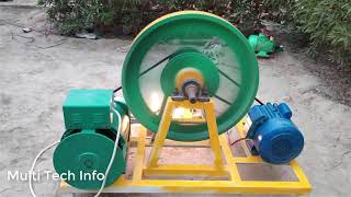 How to Make 15 kw 230 Volt Flywheel Free Energy Generator [upl. by Pate]