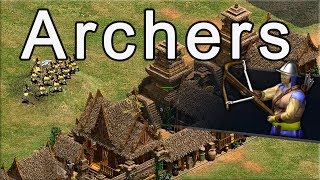 AoE2 Build Order  Archers [upl. by Marmawke]