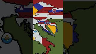 Building Bosnia amp Herzegovina in 3 Scales bosnia bosnian maps flags minecraft [upl. by Aninad]