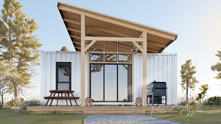 Shipping Container House  Living OFF GRID  Three Bedroom [upl. by Adnolay]