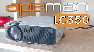 Apeman LC350 Projector Review [upl. by Esenahs]