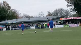 Runcorn Linnets vs Chasetown 02112024 Pre match walk out [upl. by Tolman280]