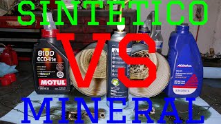 aceite sintético vs mineral video completo próximamente [upl. by Maddis693]