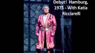 Placido Domingo  Otello debut 1975 [upl. by Ativel]