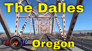 The Dalles Oregon  Bridge  Columbia River Dam [upl. by Llerrej]