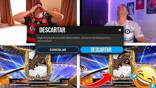 😱 DESCARTANDO CARTAS TOTS CON FDROID EN FC MOBILE 😭 SALE MAL [upl. by Laverne]