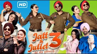 Jatt And Juliet 3  Full Movie  New Punjabi Movie 2024  trending [upl. by Cacka760]